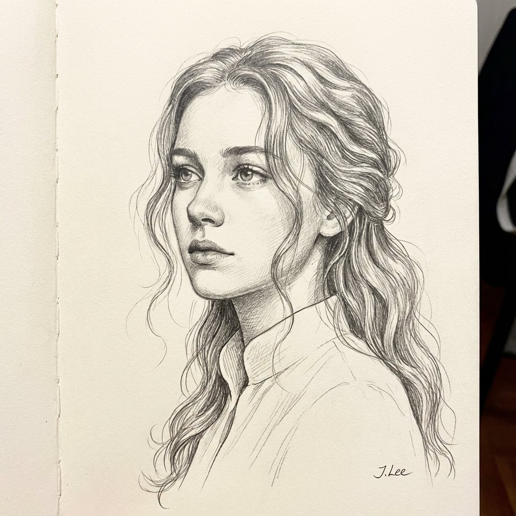 Elegant Portrait Study
